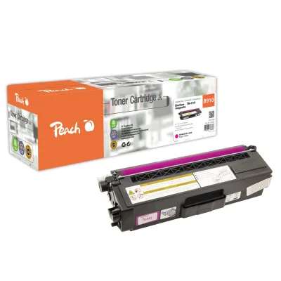 Peach B910 M Toner ma ersetzt Brother TN-910M für z.B. Brother HLL 9310 CDW, Brother HLL 9310 CDWT, Brother HLL 9310 CDWTT, Brother HLL 9310 (wiederaufbereitet)