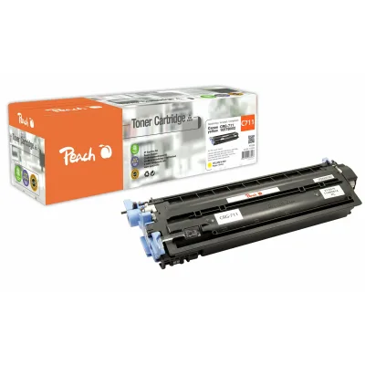 Peach C711 Y Toner ye ersetzt Canon CRG-711Y, 1657B002 für z.B. Canon ISensys LBP -5300, Canon ISensys LBP -5360, Canon ISensys MF 9100 (wiederaufbereitet)