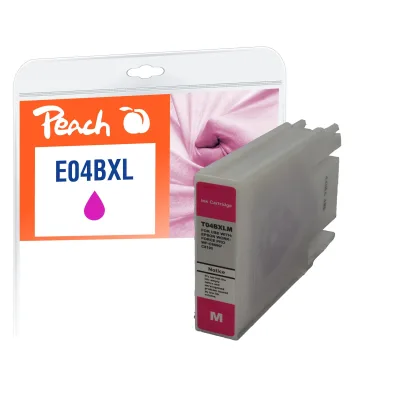 Peach E4B3m Druckerpatrone XL ma ersetzt Epson T04B3 m, C13T04B34010 für z.B. Epson WorkForce Pro WFC 8100, Epson WorkForce Pro WFC 8190 D3TWC