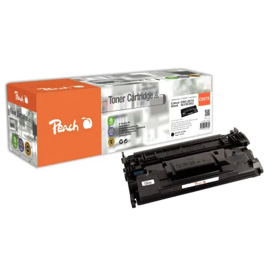Peach HP 057 Hbk Toner XL bk ersetzt Canon CRG-057H bk, 3010C002 für z.B. Canon iSENSYS LBP -220, Canon iSENSYS LBP -223 dw, Canon iSENSYS MF 440 (wiederaufbereitet)