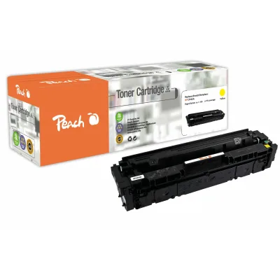 Peach HP 201 AY Toner ye ersetzt HP No. 201A Y, CF402A für z.B. HP Color LaserJet Pro MFP M 277 dw, HP Color LaserJet Pro M 252 dw (wiederaufbereitet)