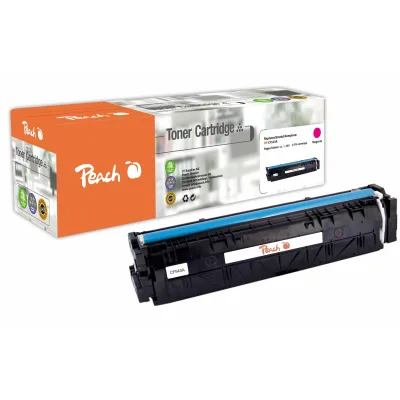 Peach HP 203 AM Toner ma ersetzt HP No. 203A M, CF543A für z.B. HP Color LaserJet Pro MFP M 281 fdw, HP Color LaserJet Pro M 254 dnw (wiederaufbereitet)
