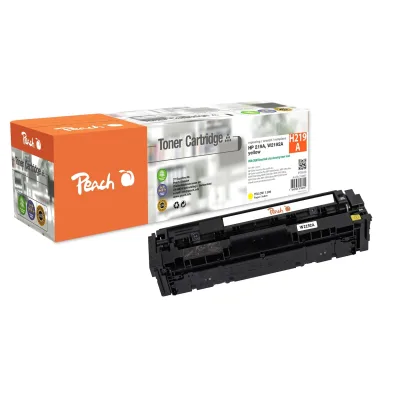Peach HP 219 A Toner ye ersetzt HP No. 219A, W2192A für z.B. HP Color LaserJet Pro 3202 dw, HP Color LaserJet Pro MFP 3300 (wiederaufbereitet)
