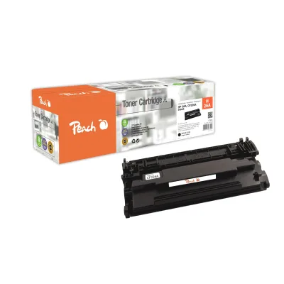Peach HP 26 X Toner XL bk ersetzt HP No. 26X, CF226X für z.B. HP LaserJet Pro M 402 d, HP LaserJet Pro M 402 dn, HP LaserJet Pro M 402 dw (wiederaufbereitet)