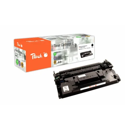 Peach HP 287 A Toner bk ersetzt HP No. 287A, CF287A für z.B. HP LaserJet Enterprise Flow MFP M 527 c, HP LaserJet Enterprise M 506 dh (wiederaufbereitet)
