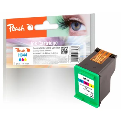 Peach HP 344  Druckkopf XL col ersetzt HP No. 344, C9363EE für z.B. HP DeskJet 460, HP DeskJet 460 C, HP DeskJet 460 CB, HP DeskJet 460 WBT, HP PSC 1600 (wiederaufbereitet)