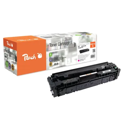 Peach HP 415 A Toner ma ersetzt HP No. 415A, W2033A für z.B. HP Color LaserJet Pro MFP M 479 dw, HP Color LaserJet Pro MFP M 479 fdn (wiederaufbereitet)