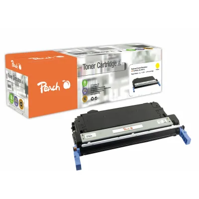 Peach HP 503 AY Toner ye ersetzt HP No. 503A Y, Q7582A für z.B. HP Color LaserJet 3800, HP Color LaserJet 3800 DN, HP Color LaserJet 3800 DTN (wiederaufbereitet)