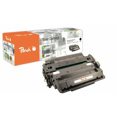 Peach HP 55 XBK Toner HC XL bk ersetzt HP No. 55XBK, CE255X für z.B. HP LaserJet Enterprise 500 MFP M 525 dn, HP LaserJet Enterprise P 3000 (wiederaufbereitet)