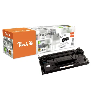Peach HP 59 X Toner XL bk ersetzt HP No. 59X, CF259X für z.B. HP LaserJet Enterprise MFP M 430 f, HP LaserJet Enterprise M 406 dn (wiederaufbereitet)