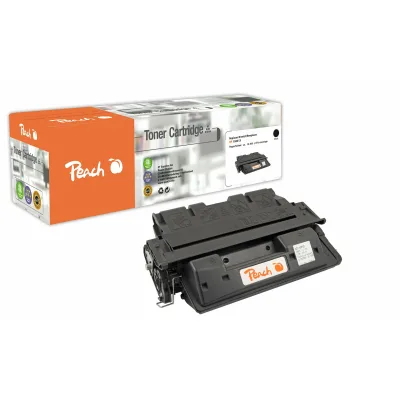 Peach HP 61 X Toner XL bk ersetzt HP No. 61X, C8061X für z.B. HP LaserJet 4100, HP LaserJet 4100 DTN, HP LaserJet 4100 MFP, HP LaserJet 4100 N (wiederaufbereitet)