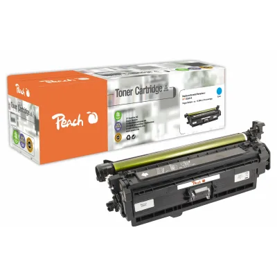 Peach HP 648 AC Toner cy ersetzt HP No. 648A C, CE261A für z.B. HP Color LaserJet CP 4500, HP Color LaserJet CP 4520 dn (wiederaufbereitet)