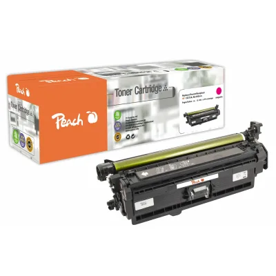 Peach HP 650 AM Toner ma ersetzt HP No. 650A M, CE273A für z.B. HP Color LaserJet Enterprise CP 5500, HP Color LaserJet Enterprise CP 5520 (wiederaufbereitet)