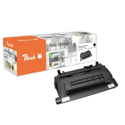 Peach HP 81 A Toner bk ersetzt HP No. 81A, CF281A für z.B. HP LaserJet Enterprise M 604 dn, HP LaserJet Enterprise M 604 n (wiederaufbereitet)