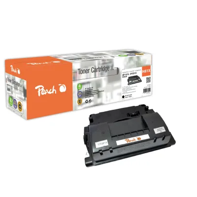 Peach HP 81 X Toner XL bk ersetzt HP No. 81X, CF281X für z.B. HP LaserJet Enterprise M 605 dn, HP LaserJet Enterprise M 605 n (wiederaufbereitet)