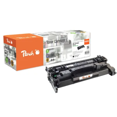 Peach HP 89 X Toner XL bk ersetzt HP No. 89X, CF289X für z.B. HP LaserJet Enterprise Flow MFP M 528 c, HP LaserJet Enterprise Flow MFP M 528 (wiederaufbereitet)