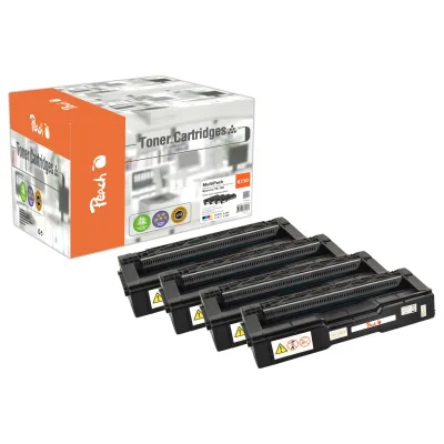 Peach K150  4 Toner (bk, c/m/y) ersetzt Kyocera TK-150 für z.B. Kyocera FSC 1000, Kyocera FSC 1020 MFP, Kyocera FSC 1020 MFP plus (wiederaufbereitet)