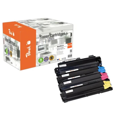 Peach K5270  4 Toner (bk, c/m/y) ersetzt Kyocera TK-5270 für z.B. Kyocera ECOSYS M 6230 cidn, Kyocera ECOSYS M 6230 cidnt (wiederaufbereitet)