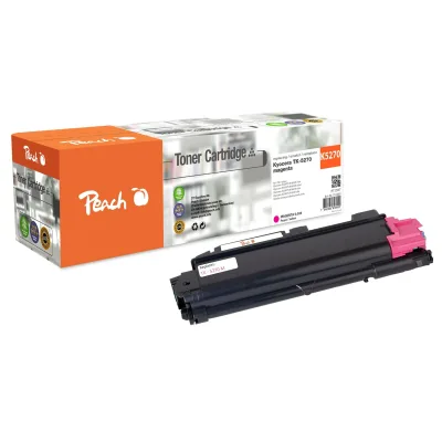 Peach K5270 M Toner ma ersetzt Kyocera TK-5270M für z.B. Kyocera ECOSYS M 6230 cidn, Kyocera ECOSYS M 6230 cidnt, Kyocera ECOSYS M 6630 cidn (wiederaufbereitet)