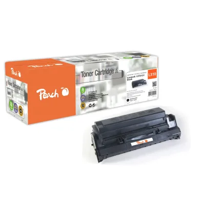 Peach L310  Toner bk ersetzt Lexmark No. 310, No. 312BK, 13T0101 für z.B. Lexmark 4044, Lexmark E 310, Lexmark E 312, Lexmark E 312 L (wiederaufbereitet)