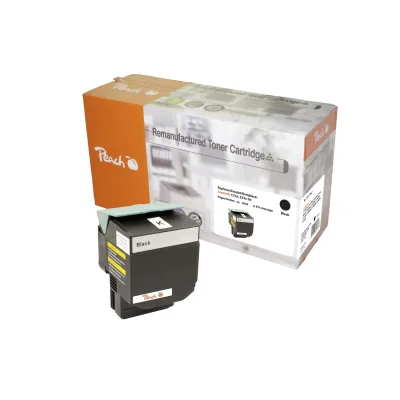 Peach L54  Toner XL bk ersetzt Lexmark C544X2KG für z.B. Lexmark C 544 DN, Lexmark C 544 DTN, Lexmark C 544 DW, Lexmark C 544 N, Lexmark X 544 DN (wiederaufbereitet)