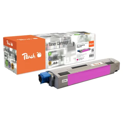 Peach O4709  Toner ma ersetzt OKI 47095702 für z.B. OKI C 834 DN, OKI C 834, OKI C 824 dn, OKI C 824 n, OKI C 824, OKI C 834 dnw, OKI C 834 nw (wiederaufbereitet)