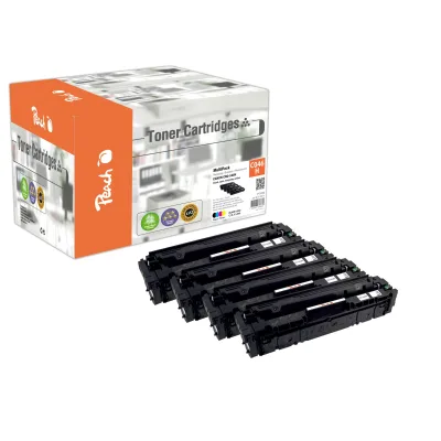 Peach PEACH H046H 4 Toner XL (bk, c/m/y) ersetzt Canon CRG-046H, 1254C002, 1253C002, 1252C002, 1251C002 für z.B. Canon ISensys LBP -650 (wiederaufbereitet)