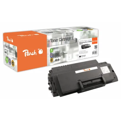 Peach S2150 BK Toner bk ersetzt Samsung No. 2150BK, ML-2150D8/ELS für z.B. Samsung ML -2150, Samsung ML -2150 G, Samsung ML -2151 N (wiederaufbereitet)