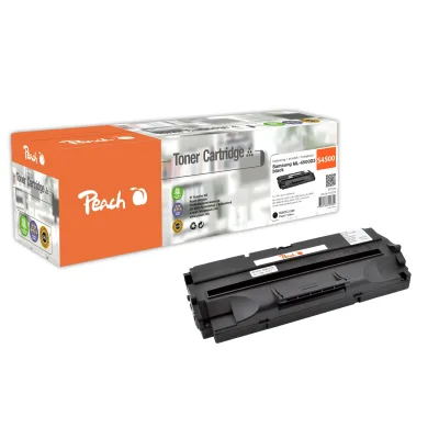 Peach S4500 BK Toner bk ersetzt Samsung No. 4500BK, ML-4500D3 für z.B. Samsung ML -4300, Samsung ML -4300 C, Samsung ML -4300 I, Samsung ML -4500 (wiederaufbereitet)