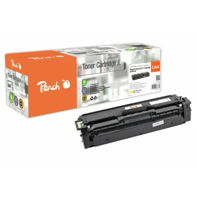 Peach S504  Toner ye ersetzt Samsung CLT-Y504S/ELS, SU502A für z.B. Samsung CLP -410, Samsung CLP -415 N, Samsung CLP -415 NW, Samsung CLX -4100 (wiederaufbereitet)