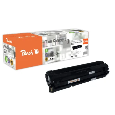 Peach S506  Toner XL bk ersetzt Samsung CLT-K506L/ELS, SU171A für z.B. Samsung CLP -680, Samsung CLP -680 DW, Samsung CLP -680 ND (wiederaufbereitet)