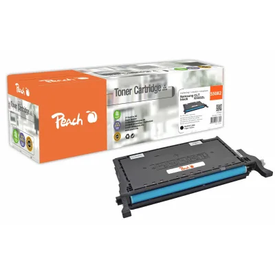 Peach S5082  Toner XL bk ersetzt Samsung CLT-K5082L/ELS, SU188A für z.B. Samsung CLP -620, Samsung CLP -620 ND, Samsung CLP -670 (wiederaufbereitet)
