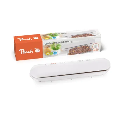 Peach Vakuumiergerät To-Go!  kabellos   Lebensmittel natürlich Frischhalten   kein Foodwaste mehr   PH330