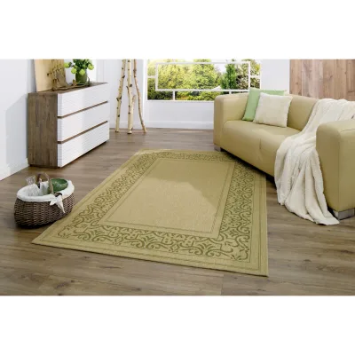 Peyer Syntex 1 Teppich Clara 62441 Bordüre Fb.337212-grün 160/230 cm*