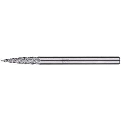 PFERD TOOLS Hartmetall Hochleistungsfrässtift ALLROUND Spitzbogen SPG Ø03x13mm Schaft-Ø 3mm universal grob