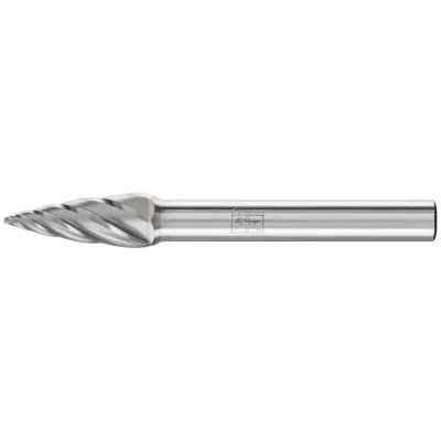 PFERD TOOLS Hartmetall Hochleistungsfrässtift ALU Spitzbogen SPG Ø 08x20mm Schaft-Ø 6mm für Alu/NE Metalle