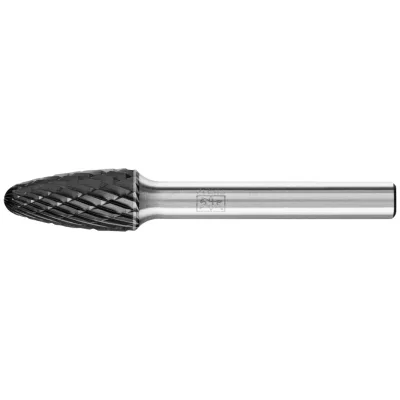 PFERD TOOLS Hartmetall Hochleistungsfrässtift Rundbogen RBF Ø 10x20mm Schaft-Ø 6 mm Z3P HICOAT universal