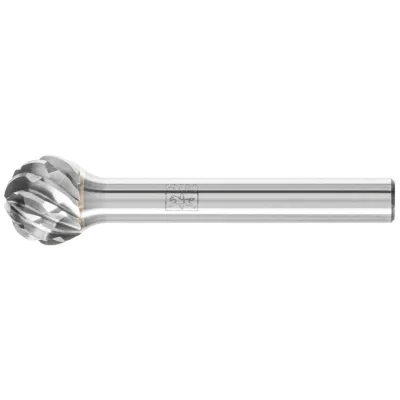 PFERD TOOLS Hartmetall Hochleistungsfrässtift STEEL Kugel KUD Ø 12x10mm Schaft-Ø 6 mm für Stahl