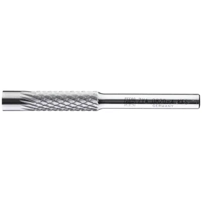 PFERD TOOLS Hartmetall Kopierfrässtift 7 mm Zylinder ZYA Ø08x30mm Schaft-Ø 6 mm Z4 universal mittel fein