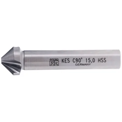 PFERD TOOLS HSS Kegel-und Entgratsenker 90° Ø 15 mm Schaft-Ø 10mm DIN 335 C