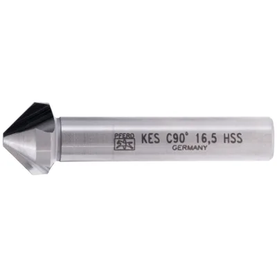 PFERD TOOLS HSS Kegel-und Entgratsenker 90° Ø 16,5 mm Schaft-Ø 10mm DIN 335 C