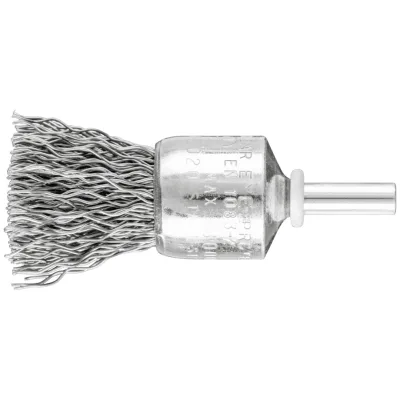 PFERD TOOLS POS Pinselbürste ungezopft PBU Ø20mm Schaft-Ø6 mm Stahl-Draht-Ø0,50