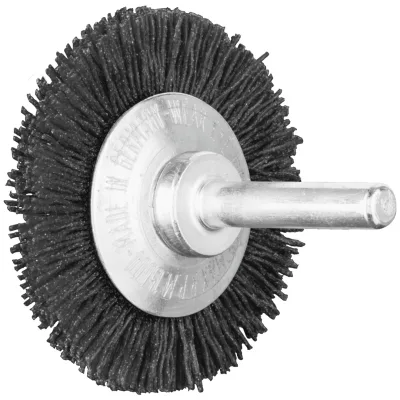PFERD TOOLS Rundbürste ungezopft RBU Ø 50x4 mm Schaft-Ø 6 mm Keramik-Filament-Ø 0,55 mm Korn 120