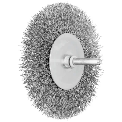 PFERD TOOLS Rundbürste ungezopft RBU Ø100x15 mm Schaft-Ø6 mm Stahl-Draht-Ø0,30