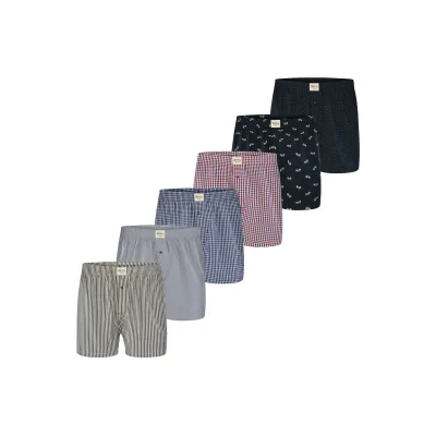 Phil & Co. Berlin Herren Boxer Classic Sets 6er Pack