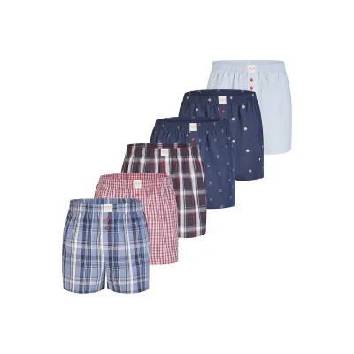 Phil & Co. Berlin Herren Boxer Classic Sets 6er Pack