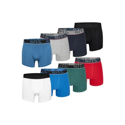 Phil & Co. Berlin Herren Retroshorts 8-Pack Jersey 8er Pack