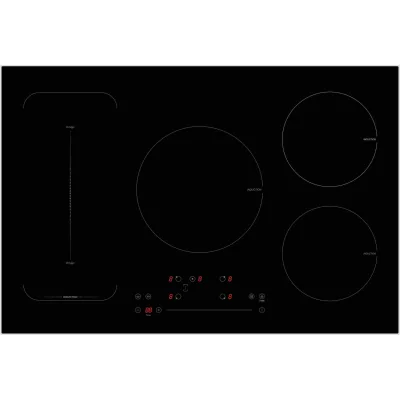PKM Kochfeld Autark Induktion IN5-FZF - Touch Control Bedienung; 5 Kochzonen inklusive 1 Doppel-Flexzone; 5-Fach Booster;  max. 7200 Watt