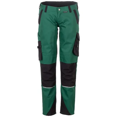 Planam Bundhose Norit Damen Gr. 34 grün/schwarz