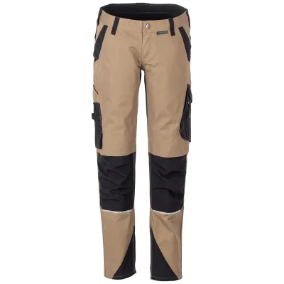 Planam Bundhose Norit Damen Gr. 52 sand/schwarz